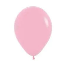 GLOBOS R12 FASHION SÓLIDO ROSADO 12PC SEMPERTEX - yupiparty