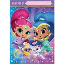 BOLSAS SORPRESA SHIMMER Y SHINE 8PCS - yupiparty
