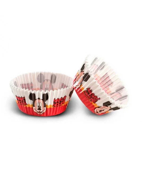 CUPCAKE CÁPSULAS MICKEY 50 Unidades - yupiparty