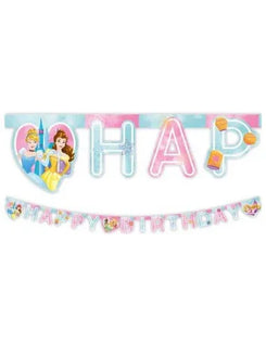 GUIRNALDA PAPEL PRINCESS LIVE YOUR STORY - yupiparty