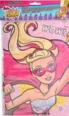 MANTEL BARBIE SUPERHEROINA 120 CM X 180 CM - yupiparty