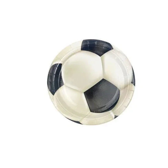 PLATO FUTBOL 18CM (6 UDS) - yupiparty