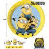 PLATOS MINIONS 23 CM ( 6 UDS ) - yupiparty