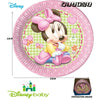Platos Minnie Baby 23cm Pack 6 - Licencia Oficial Disney - yupiparty