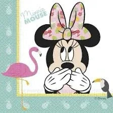SERVILLETAS MINNIE MOUSE 33CM X 33CM ( 20 UDS ) - yupiparty