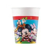 Vasos Mickey Mouse 200ml Pack 8 - Licencia Oficial Disney - yupiparty