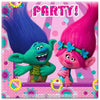 Servilletas Trolls 33x33cm Pack 20 - Licencia Oficial DreamWorks - yupiparty