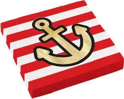 SERVILLETAS PIRATAS ANCLA (16 UDS) - yupiparty