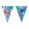 Bandera Stitch & Angel - Licencia Oficial Disney - yupiparty