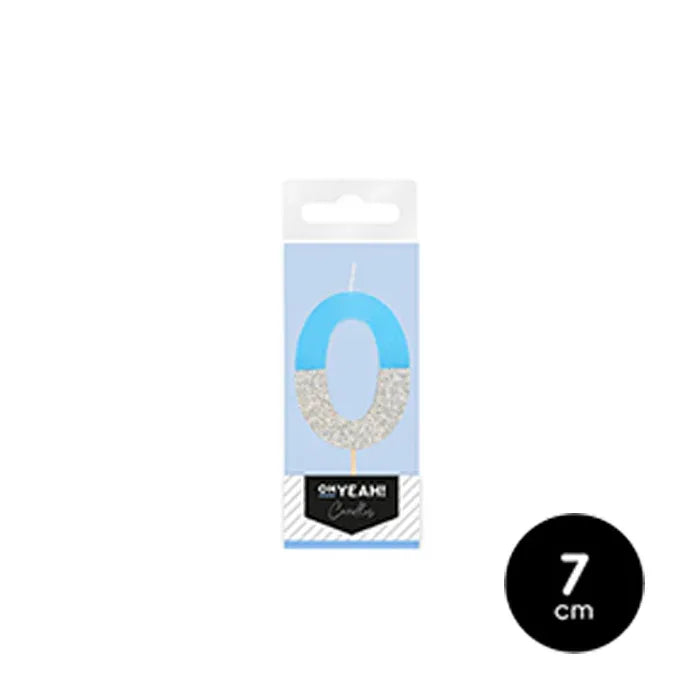 VELA BICOLOR AZUL N 0 - yupiparty