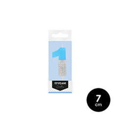 VELA BICOLOR AZUL N 1 - yupiparty