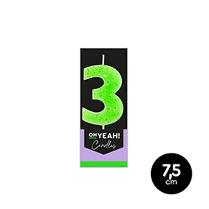 VELA N 3 FLUOR - yupiparty