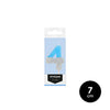 VELA BICOLOR AZUL N 4 - yupiparty