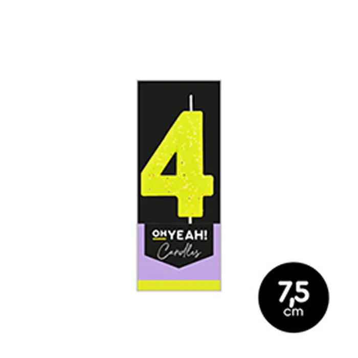 VELA N 4 FLUOR - yupiparty