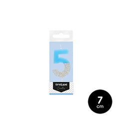 VELA BICOLOR AZUL N5 - yupiparty