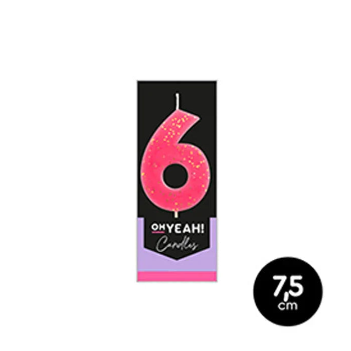 VELA N 6 FLUOR - yupiparty
