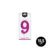 VELA METALIZADA ROSA 9 - yupiparty
